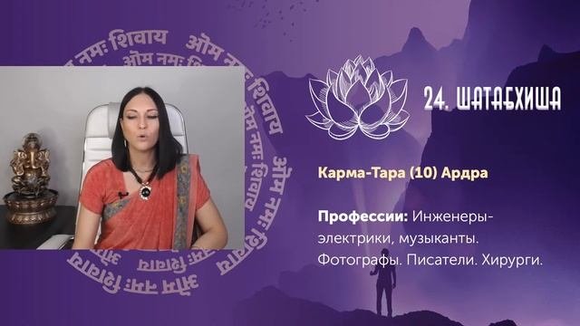 Мастер-класс «Накшатры и профессии»
