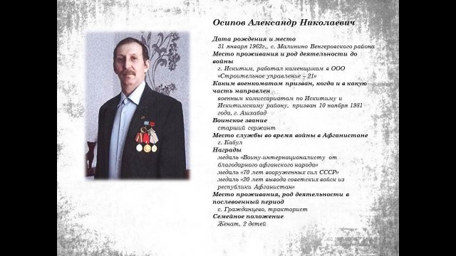Осипов Александр Николаевич