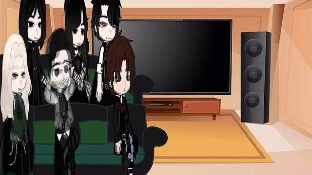 Harry Potter react to Harry as Tomoe/Реакция Гарри Поттера на Гарри это Томоэ