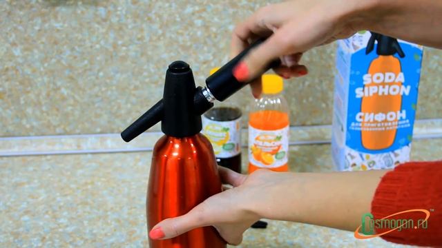Как сделать газированную воду (обзор на сифон)