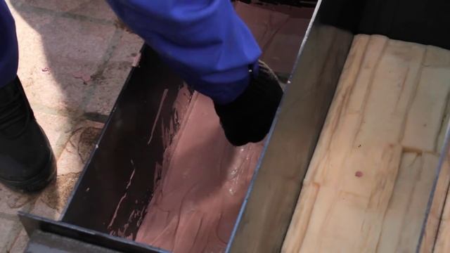 Технология производства пенобетона с облицовкой - искусственный камень