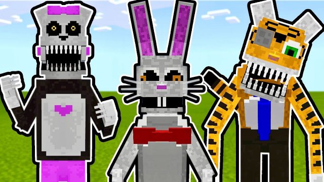 ВСЕ ВИДЫ МОНСТРОВ МИСТЕР ХОПС В МАЙНКРАФТ Mr. Hopps Playhouse 2 minecraft майнкрафт