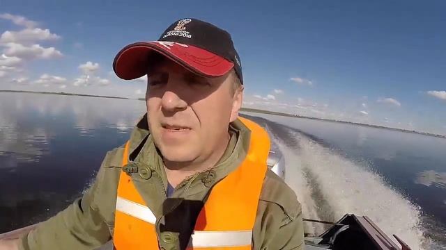 Установка лодочного мотора на Прогресс 4 | подбор высоты с проверкой на воде