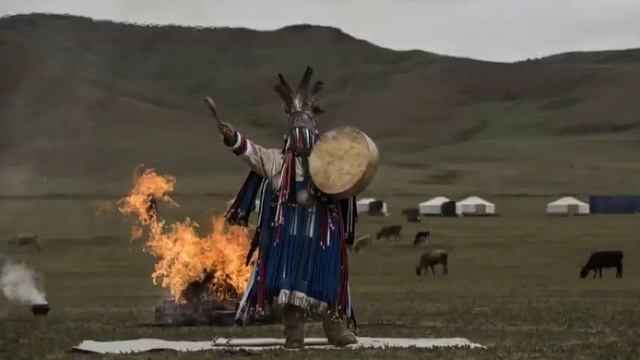 Шаманские танцы. Иркутская область.