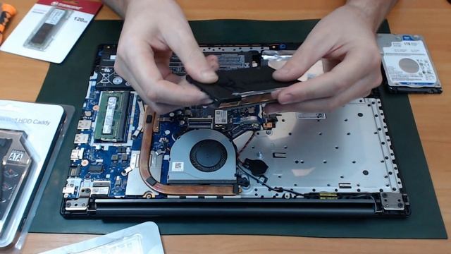 Установка SSD в ноутбук Lenovo IdeaPad 330 15IKB