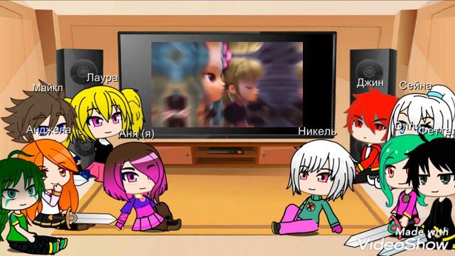 Реакция персонажей монкарта на видео 2/?