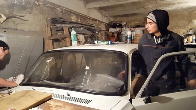 Замена стёкол на волге ГАЗ 31029, коричневые стёкла | #ВОЛГАЛЛА