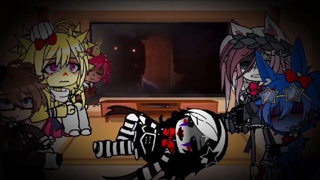 ╰►|FNAF 2 react to "The Bonnie Song"||Gacha club [🇲🇽🇺🇲~]