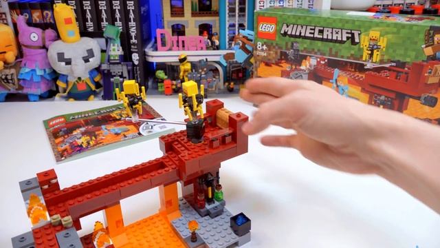 АДСКАЯ КРЕПОСТЬ С ИФРИТАМИ - LEGO МАЙНКРАФТ