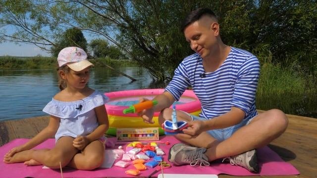 Лепим КОРАБЛЬ из воздушного пластилина ? Запуск челленджа KIKI TV & ЛЕПКА SHOW ❗️