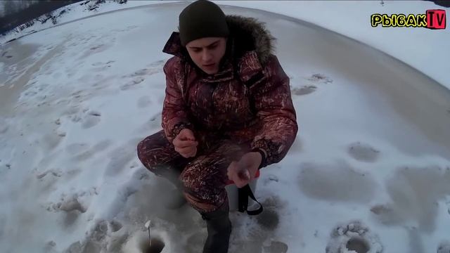 Ловля хариуса зимой.  Ловля хариуса на мормышку. .