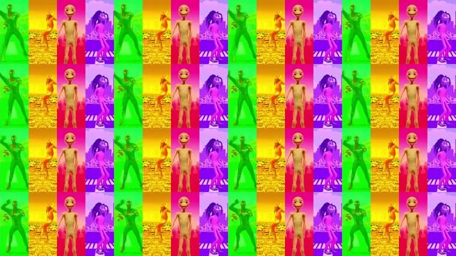 NEW COLOR DANCE CHALLENGE DAME TU COSITA vs El Taiger vs Patila Me Kemaste vs Gummy Bear Alien Gr