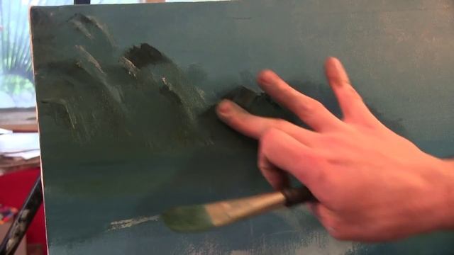 Уроки живописи, как написать море маслом ?