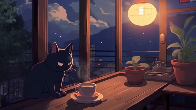 Кот релакс