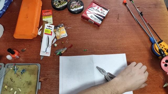 УДОЧКА ДЛЯ ЛОВЛИ БЕРША И СУДАКА ЗИМОЙ НА ТЮЛЬКУ!!! МОНТАЖ.