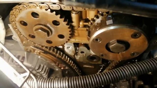 Форд Мондео 4, 2.3, 160 л.с. с фазорегулятором. Замена цепи ГРМ.