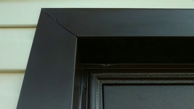 Как сделать откосы ,обналичники для уличнойдвери из металла. We make slopes for a street door.