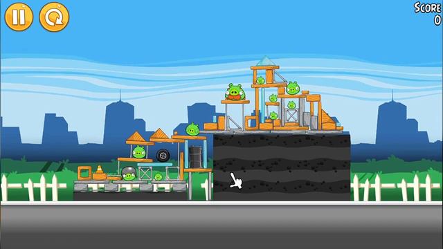 Angry Birds City Catastrophe: Version 1.1.0 (Parkway Chase Part 1) Full Update Showcase