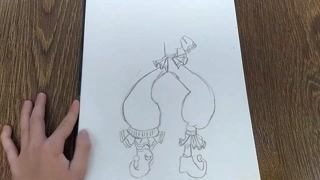 Как рисовать Луну из FNAF 9