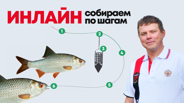 ФИДЕРНЫЙ МОНТАЖ ИНЛАЙН - самый ВАЖНЫЙ МОМЕНТ при сборе оснастки на шнуре, чтобы НЕ ТЕРЯТЬ ПОКЛЁВКИ!