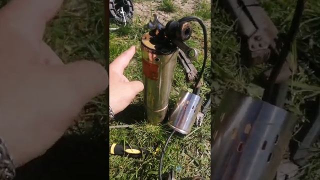 Ремонт скважинного насоса Вихрь СН-90В замена винта в обойме на аналог ECO VINT3, UNIPUMP