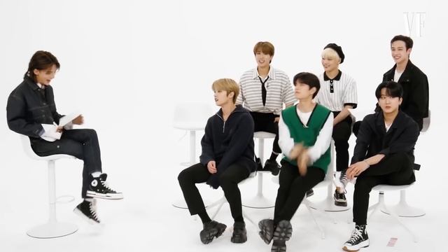 [Русская озвучка by Ayka] Stray Kids проверяют, насколько хорошо они знают друг друга | Vanity Fair