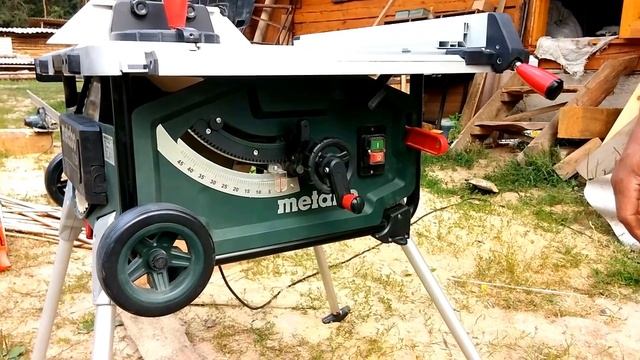 Обзор Metabo TS 254 (циркулярный станок)