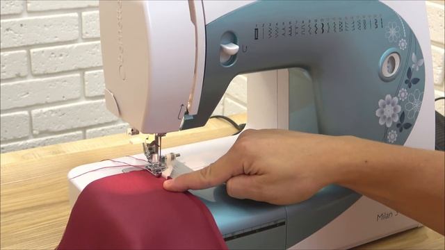 Как выполнить потайной шов? Лапка для потайной строчки