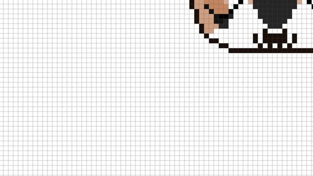 Как нарисовать льва по клеточкам//(7 часть)//FA