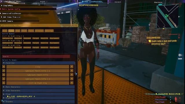 🔴LIVE // CYBERPUNK 2077 + MOD 18 + #GAMEPLAY24