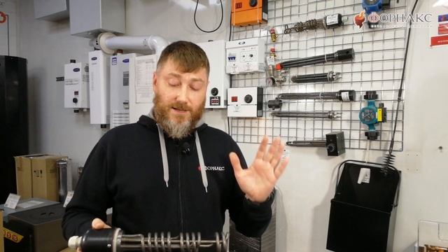 Как поддержать температуру в системе отопления дома при помощи ТЭН и пульта управления.