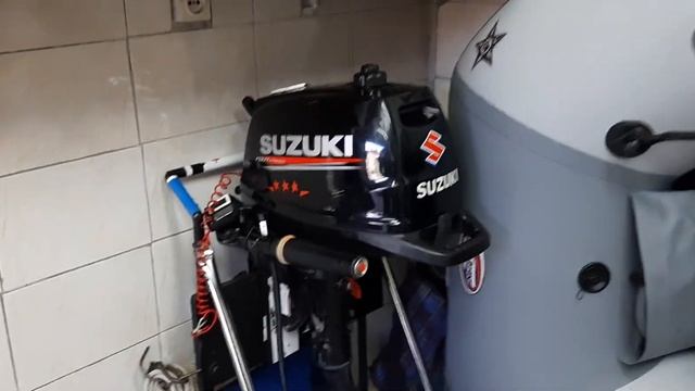 YAMAHA F 9.9 J . 4 такта - 46 м/ час. Купил