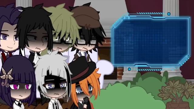 BSD react to Dazai Osamu  Angst  Soukoku  Not me579