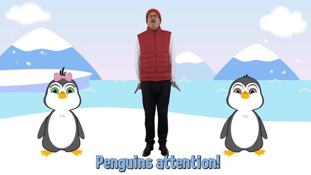 Penguin Dance | Brain Breaks | Jack Hartmann