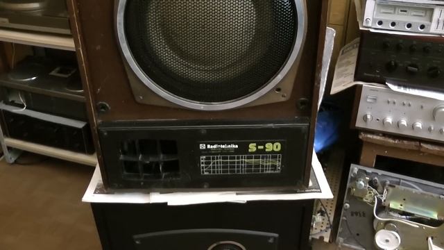 Колонки S-90 против Корвета 35ас усилок Бриг и Yamaha