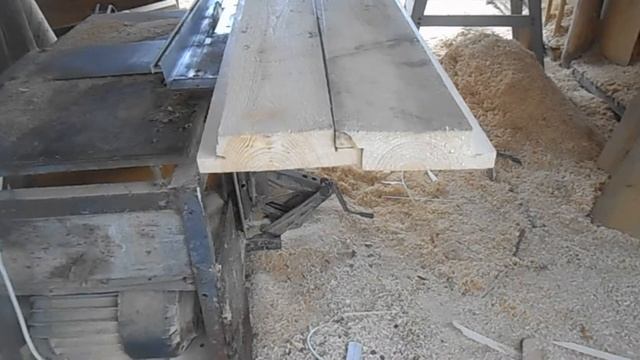 Моя самодельная циркулярка. Выборка четверти.