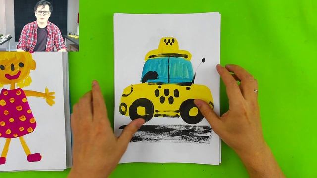 Рассказ о КУРСЕ рисования Гуашь Детский сад от РыбаКит