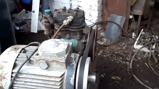 компрессор зил 130 самодельный