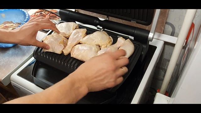 ВКУСНЫЕ ОКОРОЧКА НА ГРИЛЕ Tefal Optigrill+ XL