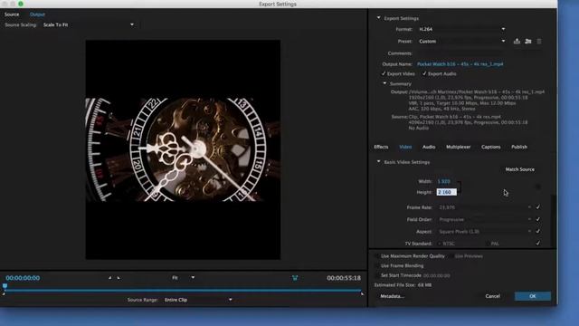 Форматы файлов и знакомство с программой Adobe Media Encoder #4