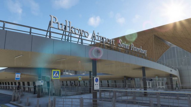 Обзор аэропорта Пулково для МСФС от Digital Design / ULLI, Pulkovo (Saint-Petersburg) for MSFS 2020