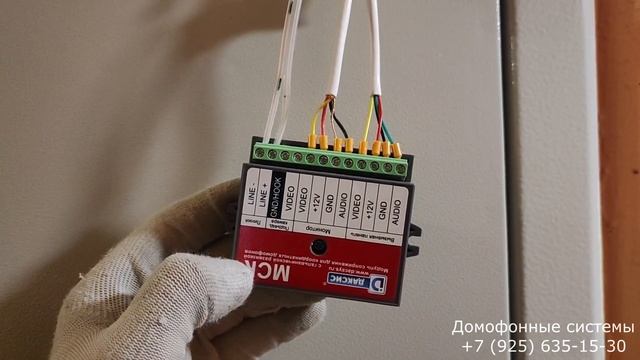 Установка видеодомофона с АлиЭкспресс в квартире с подключением к подъездному домофону.