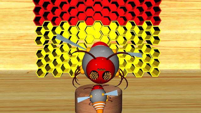 Мультфильм про пчел | Учим основные цвета #мультфильм #учимцвета #разноцветныепчелы