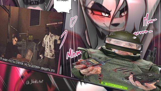 ?Ночь с Луной ?Комиксы Helluva Boss?night with loona на русском? 7 ЧАСТЬ Сборник