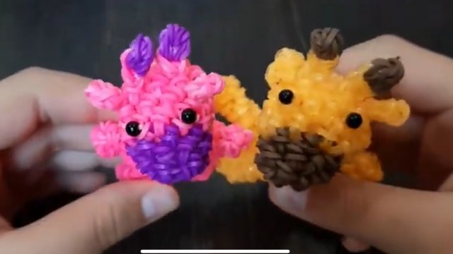 Плетение из резиночек Rainbow loom жираф 🦒💛🤎 The Nikita ✅-1