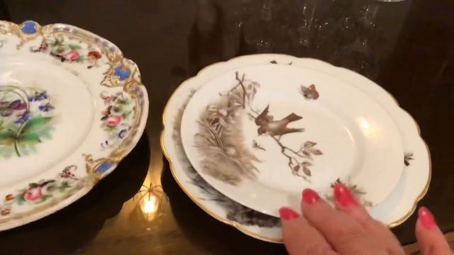 Фарфор братьев Корниловых. Тарелки. Красота !!!