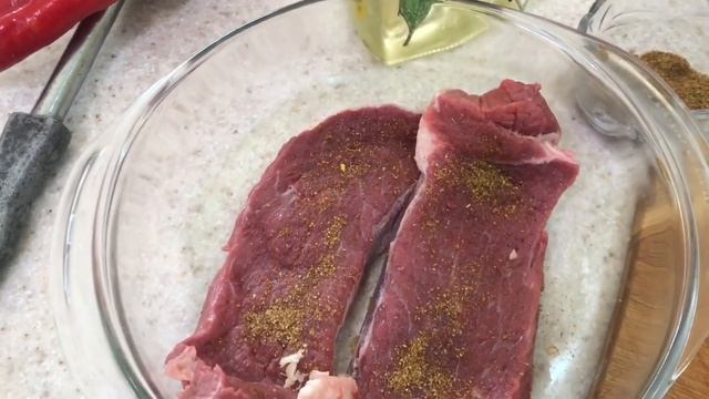 623. Отбивная из говядины. Быстро и вкусно.