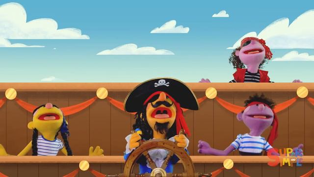 Over The Deep Blue Sea _ Kids Songs _ Super Simple Songs