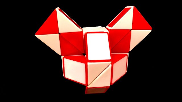 Медведь из змейки Рубика