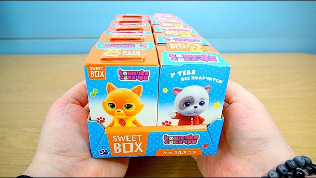 Кошечки Собачки сюрприз Sweet Box